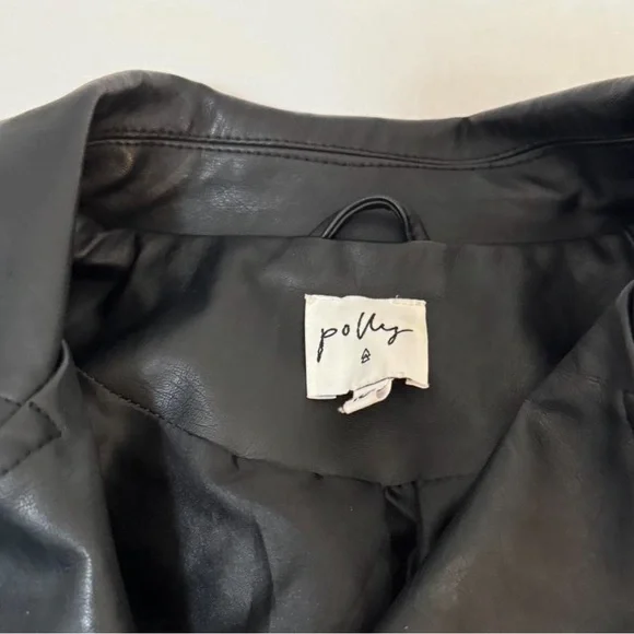Princess polly leather jacket - Picture 3 of 4